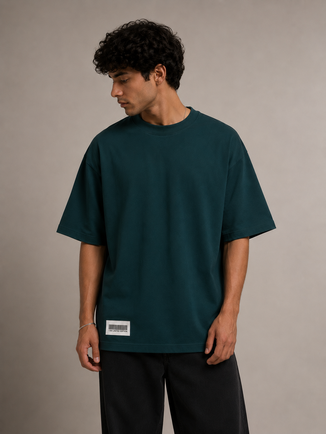 Darkgreen Printed Shirt