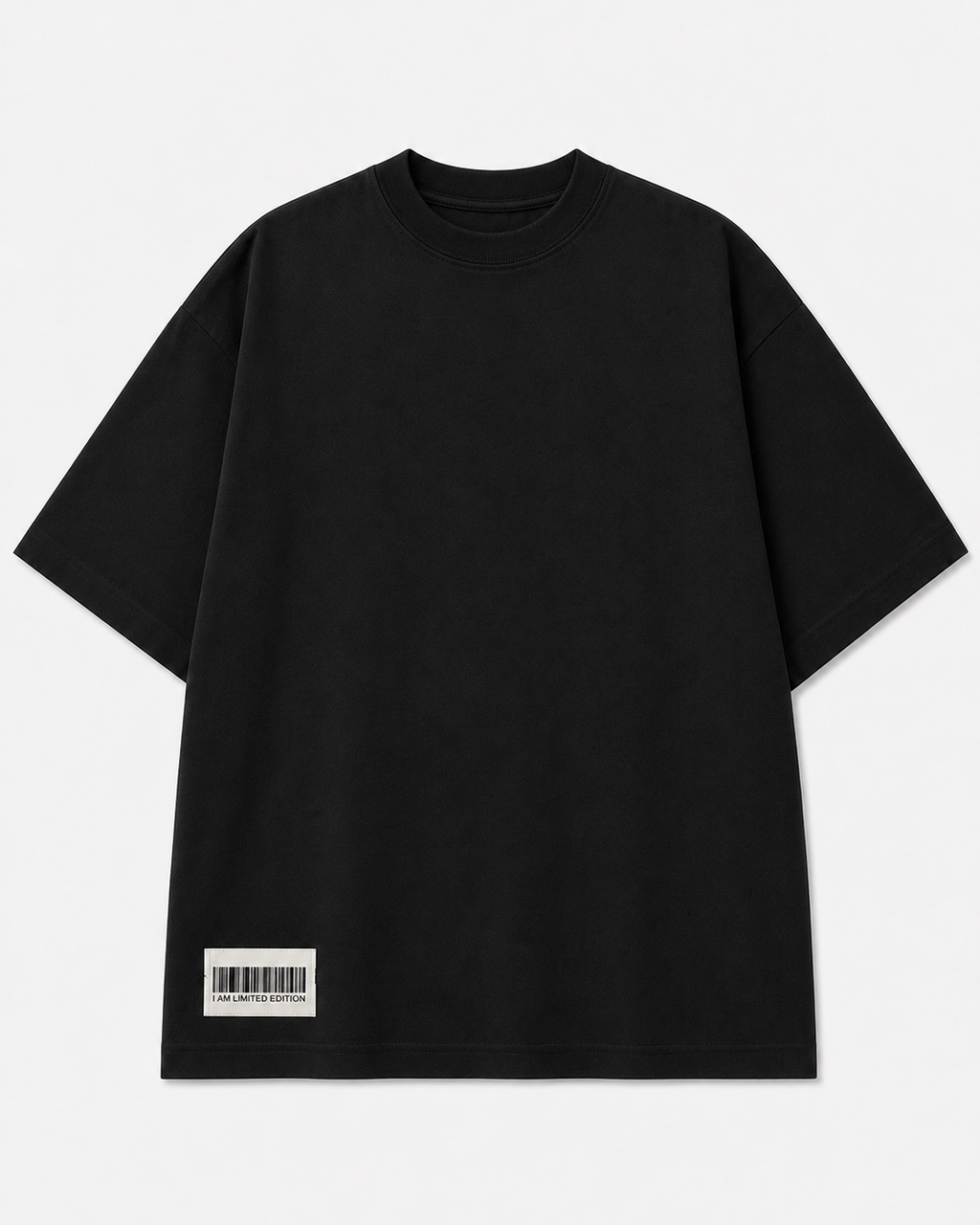 Black Lace Oversize Tee