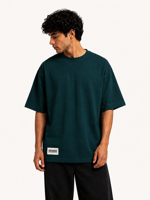 Darkgreen Printed Shirt