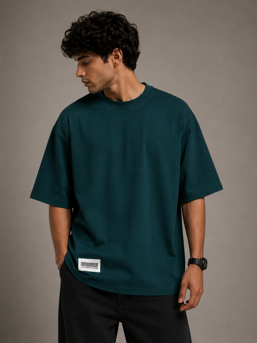 Darkgreen Printed Shirt