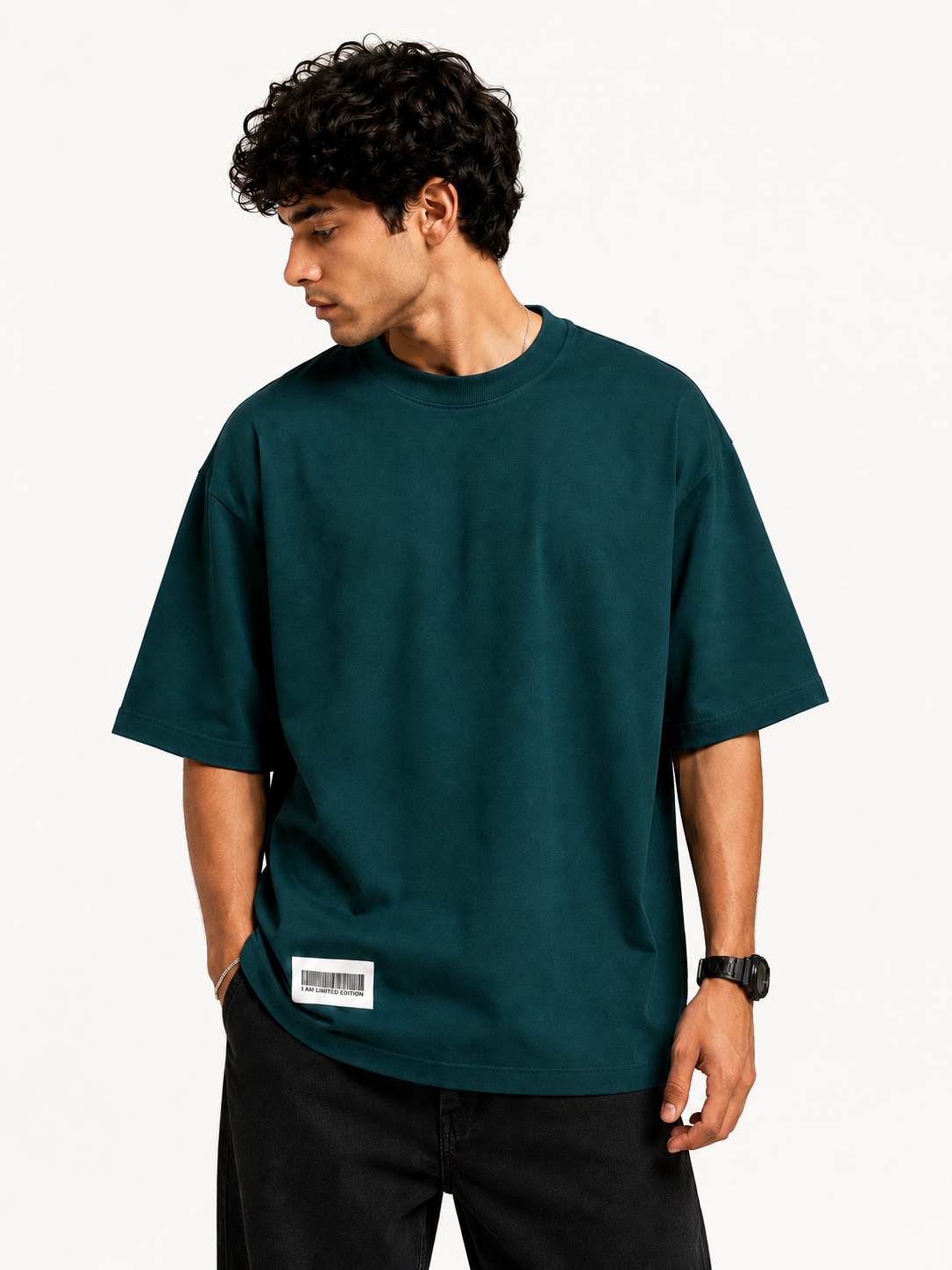 Darkgreen Printed Shirt